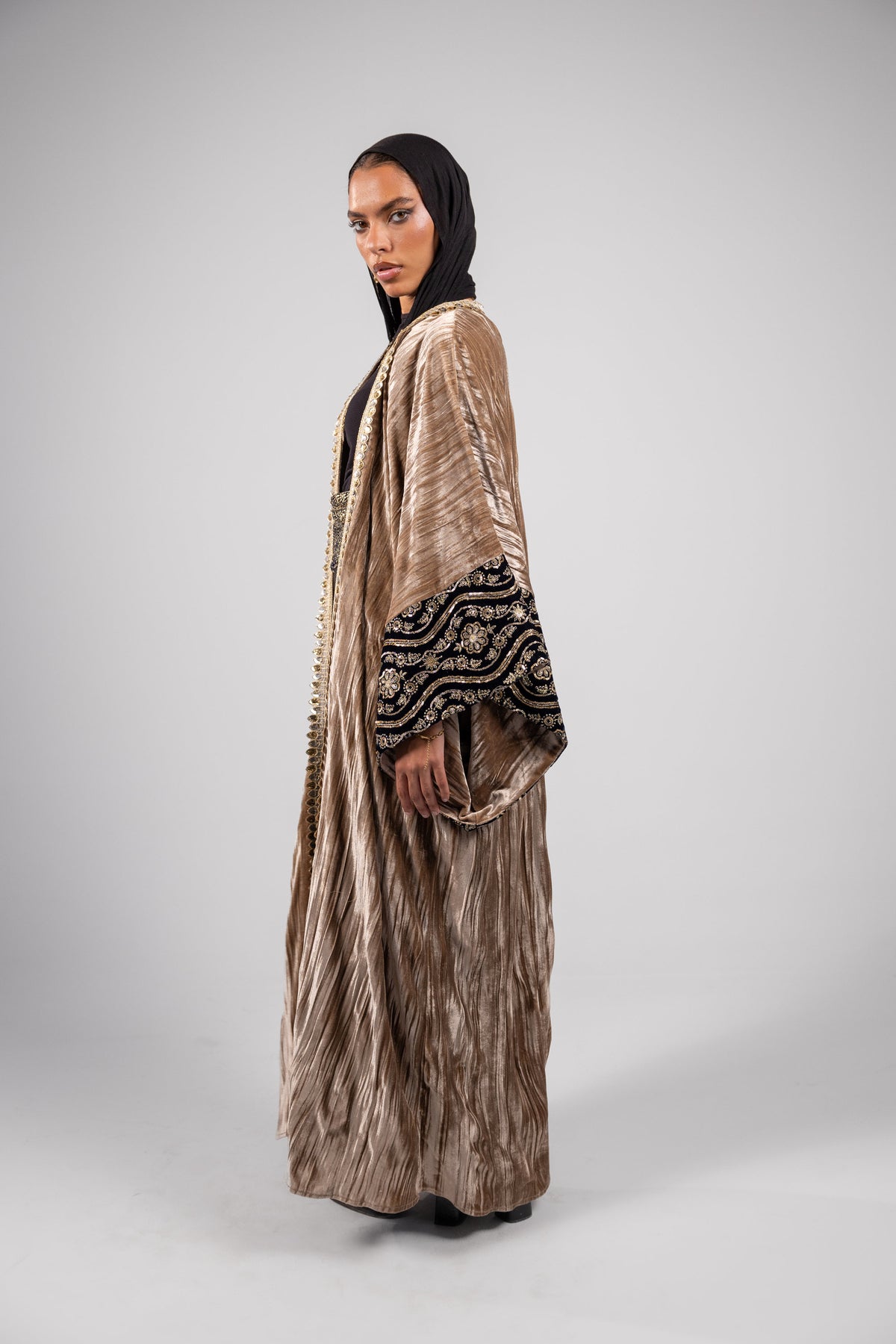 Hajr Kaftan -Gold