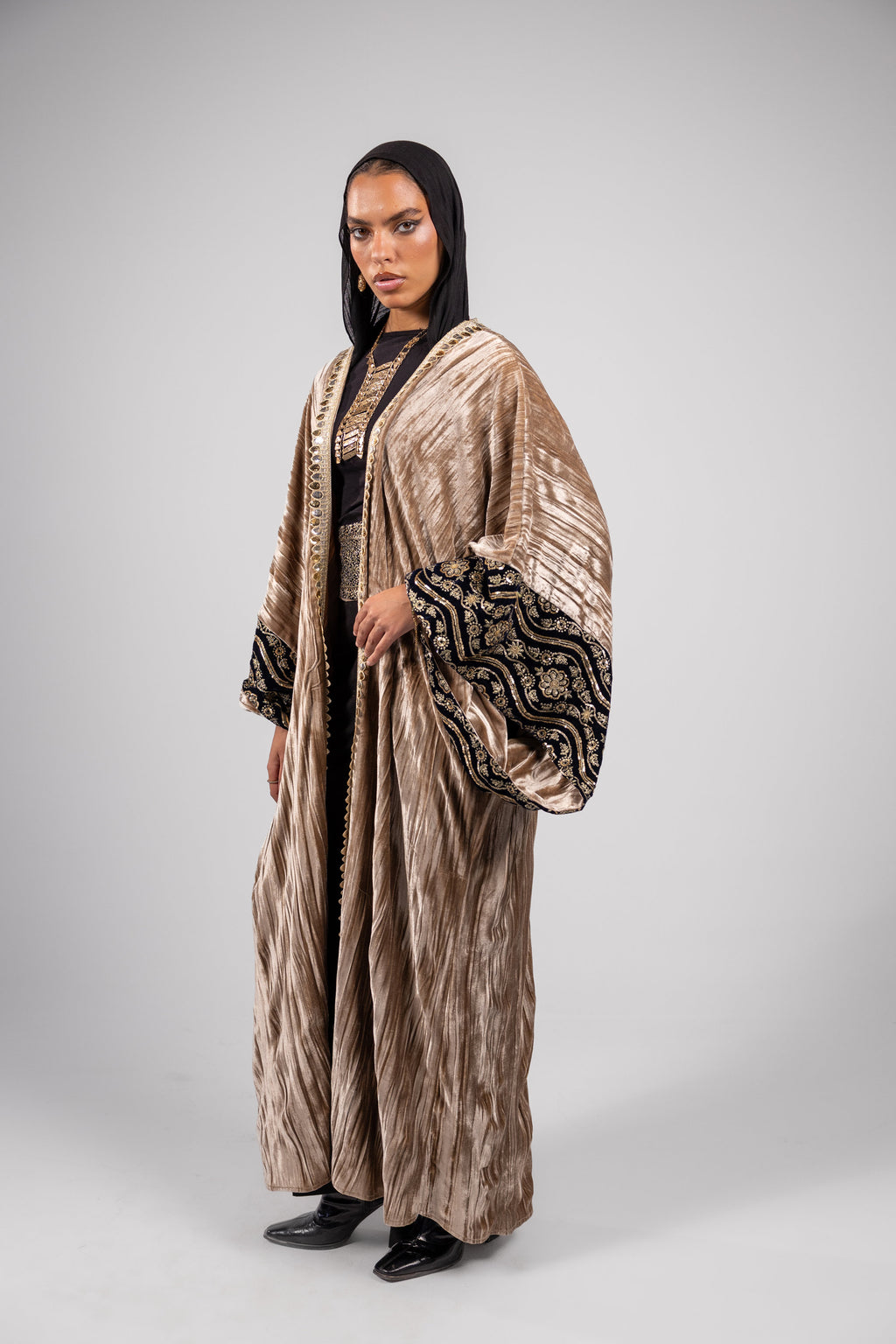 Hajr Kaftan -Gold