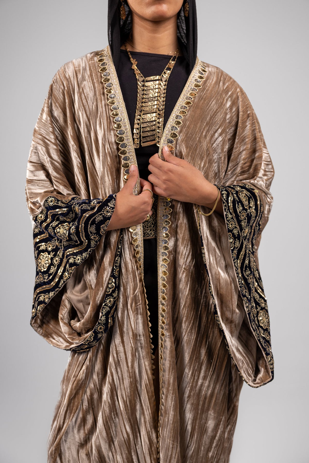 Hajr Kaftan -Gold