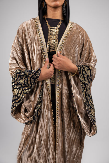 Hajr Kaftan -Gold