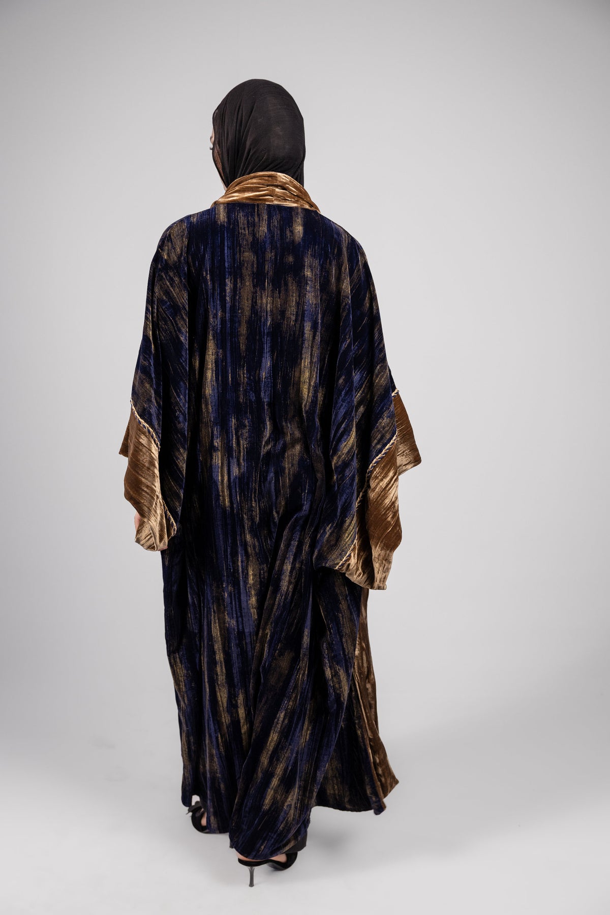 Gawzaa Kaftan -Dark blue