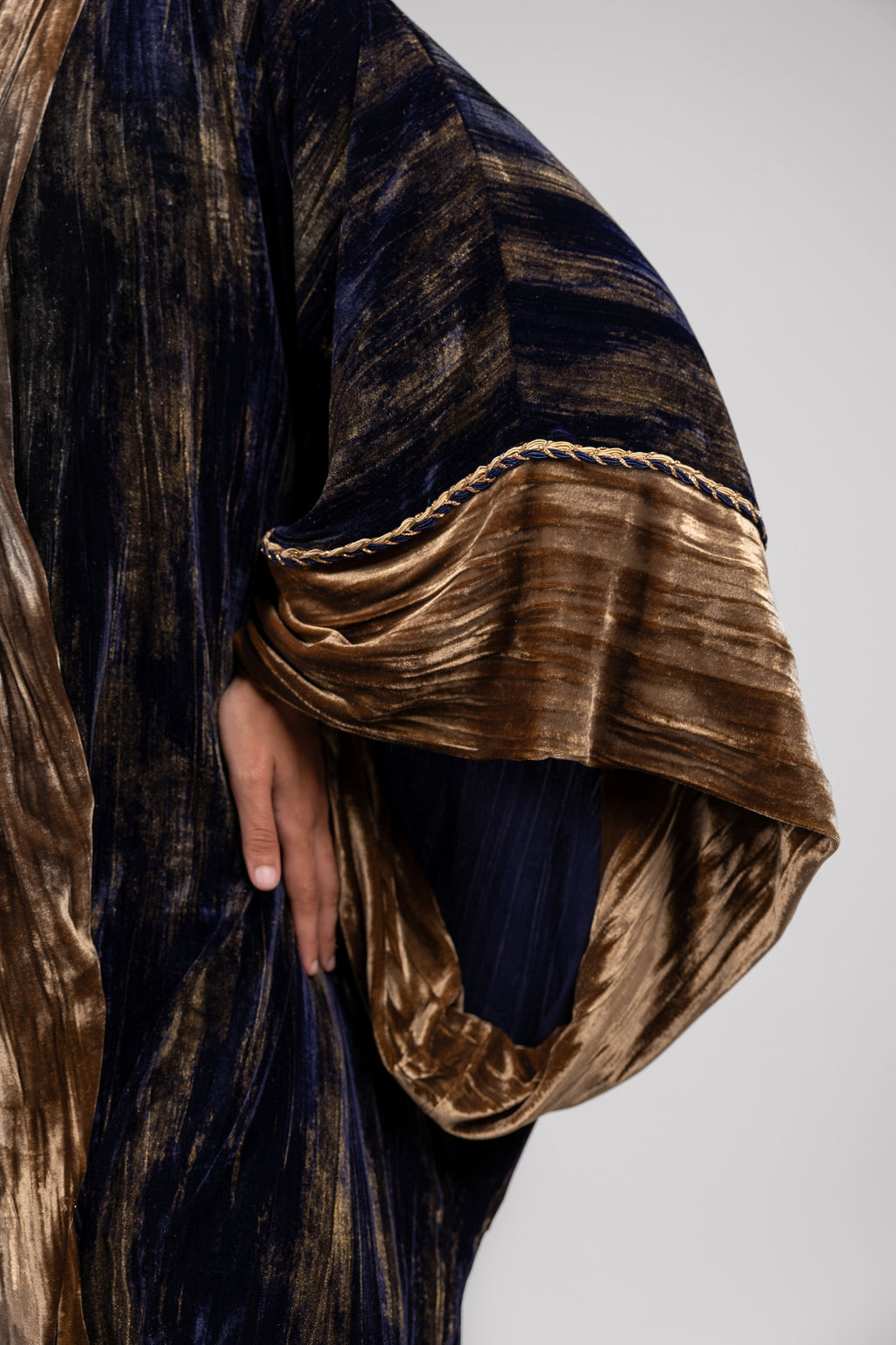 Gawzaa Kaftan -Dark blue
