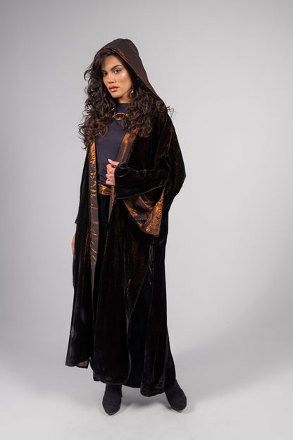 Anoud Kaftan -Black in Copper