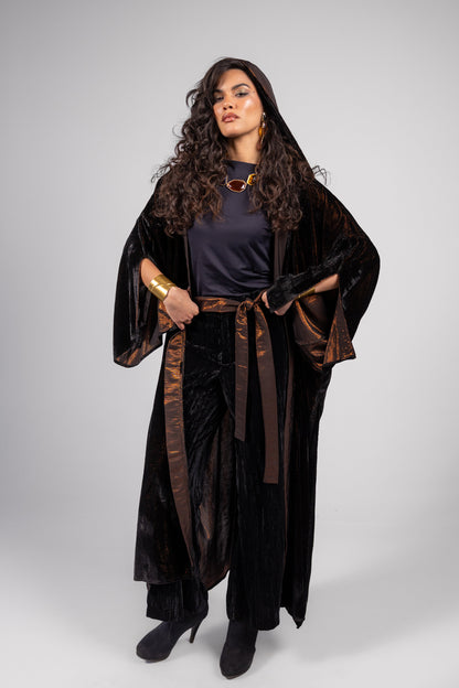 Anoud Kaftan -Black in Copper