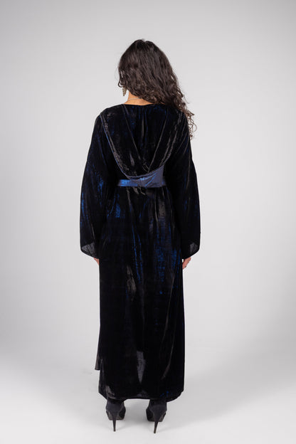 Anoud Kaftan -Black in Blue