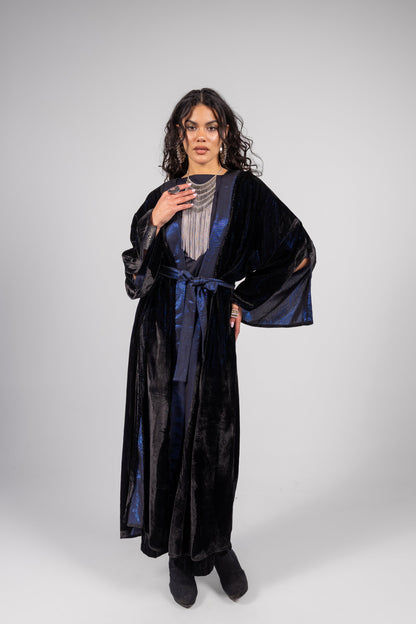 Anoud Kaftan -Black in Blue