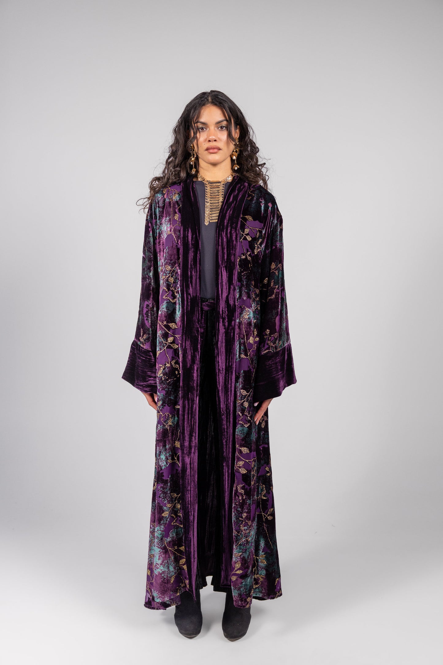 Najood Kaftan -Purple