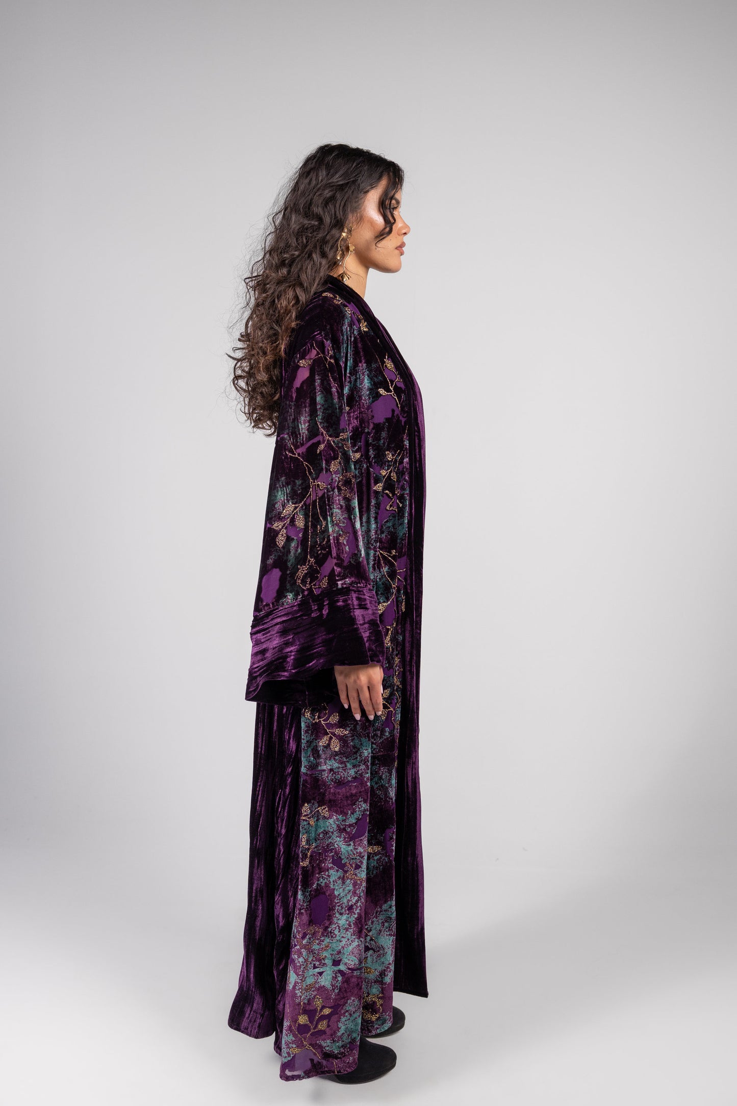 Najood Kaftan -Purple