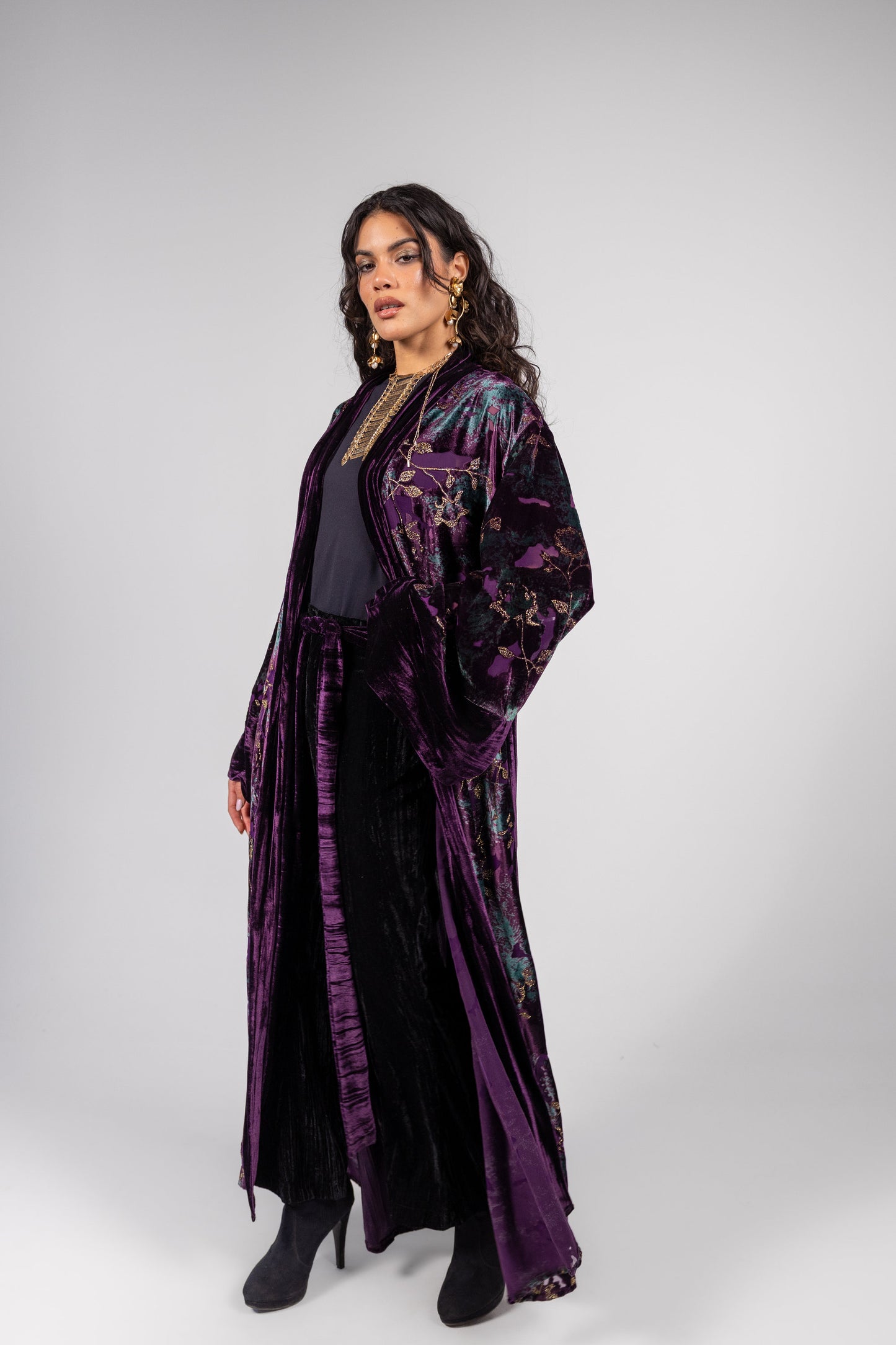 Najood Kaftan -Purple