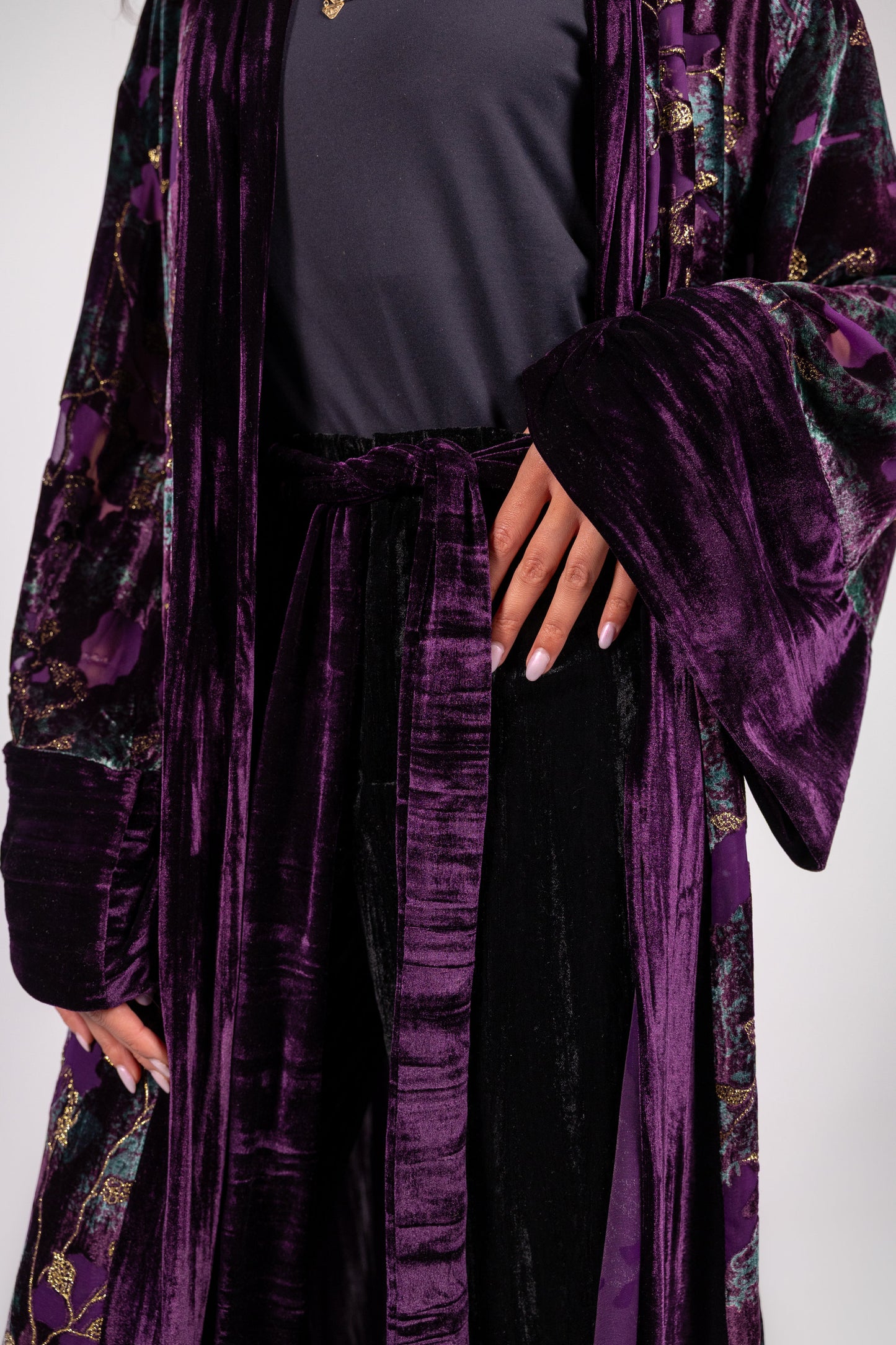 Najood Kaftan -Purple