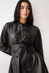 Rollette Dress - Black