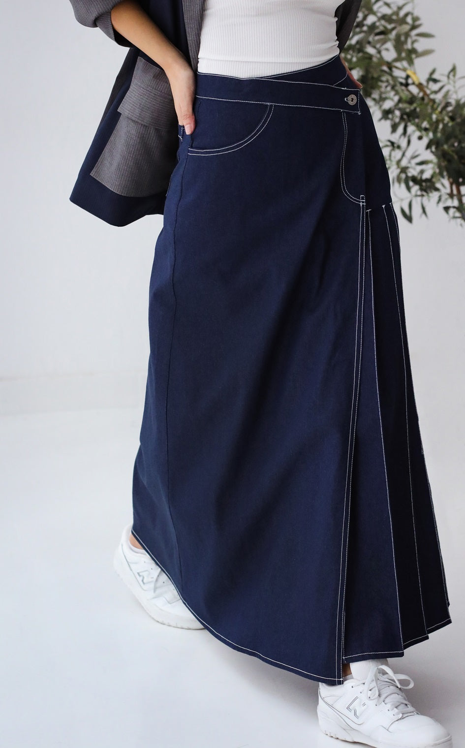 Denim Mixy Blazer