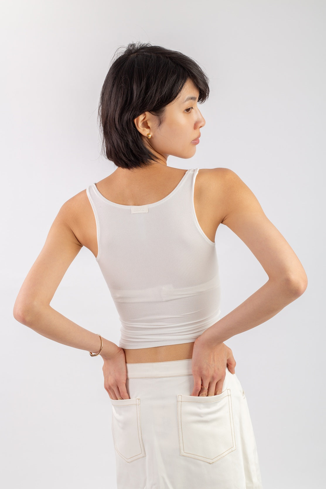 White Mixy Skirt