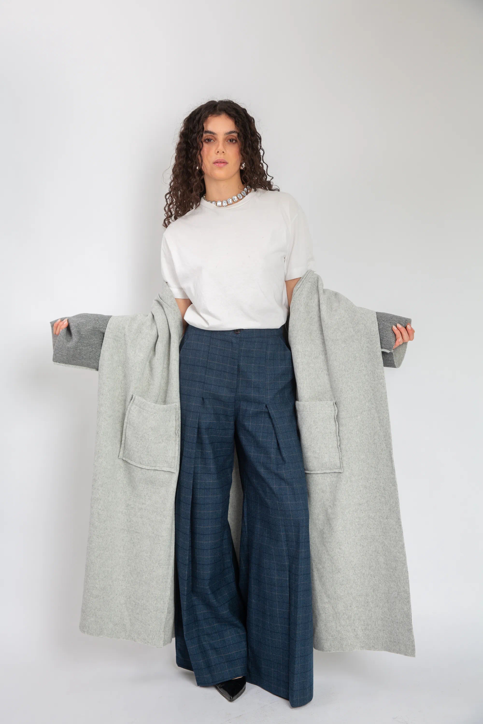 Imperial Coat -Dark Gray