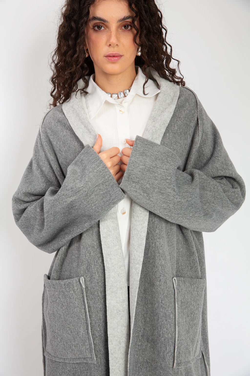 Imperial Coat -Dark Gray