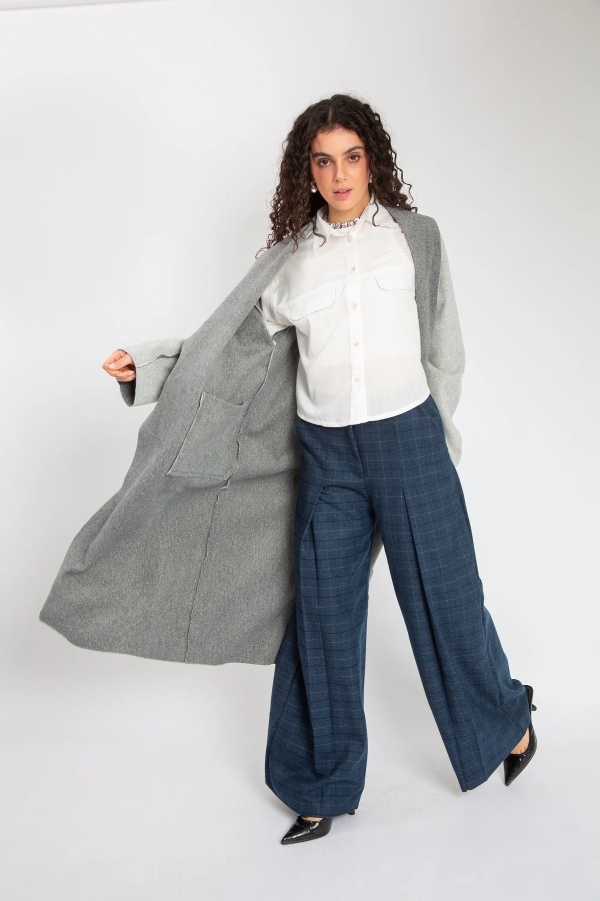 Imperial Coat -Dark Gray