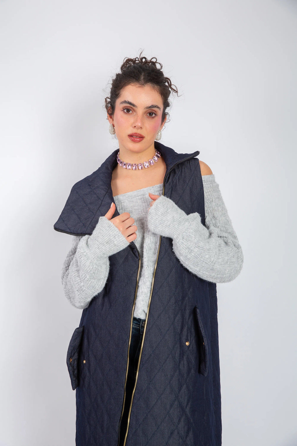 Valor Coat -Blue
