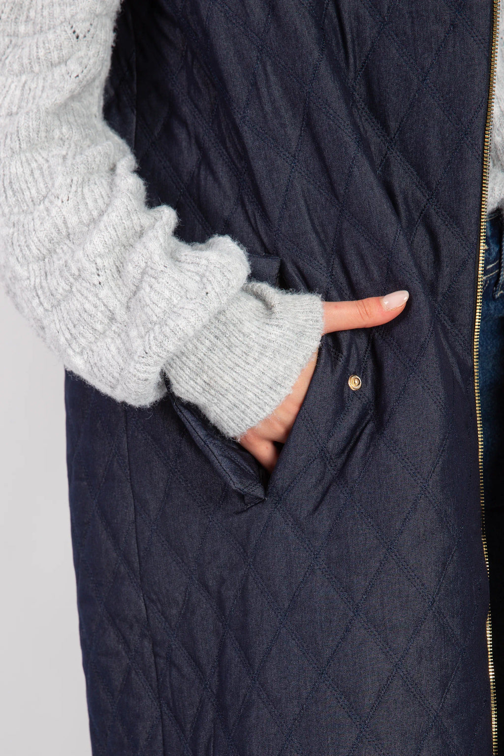 Valor Coat -Blue