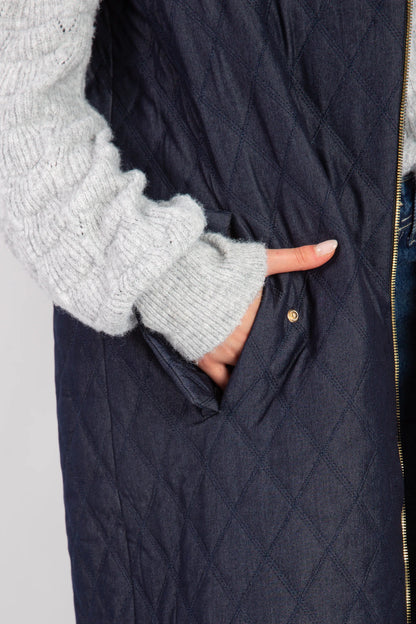 Valor Coat -Blue