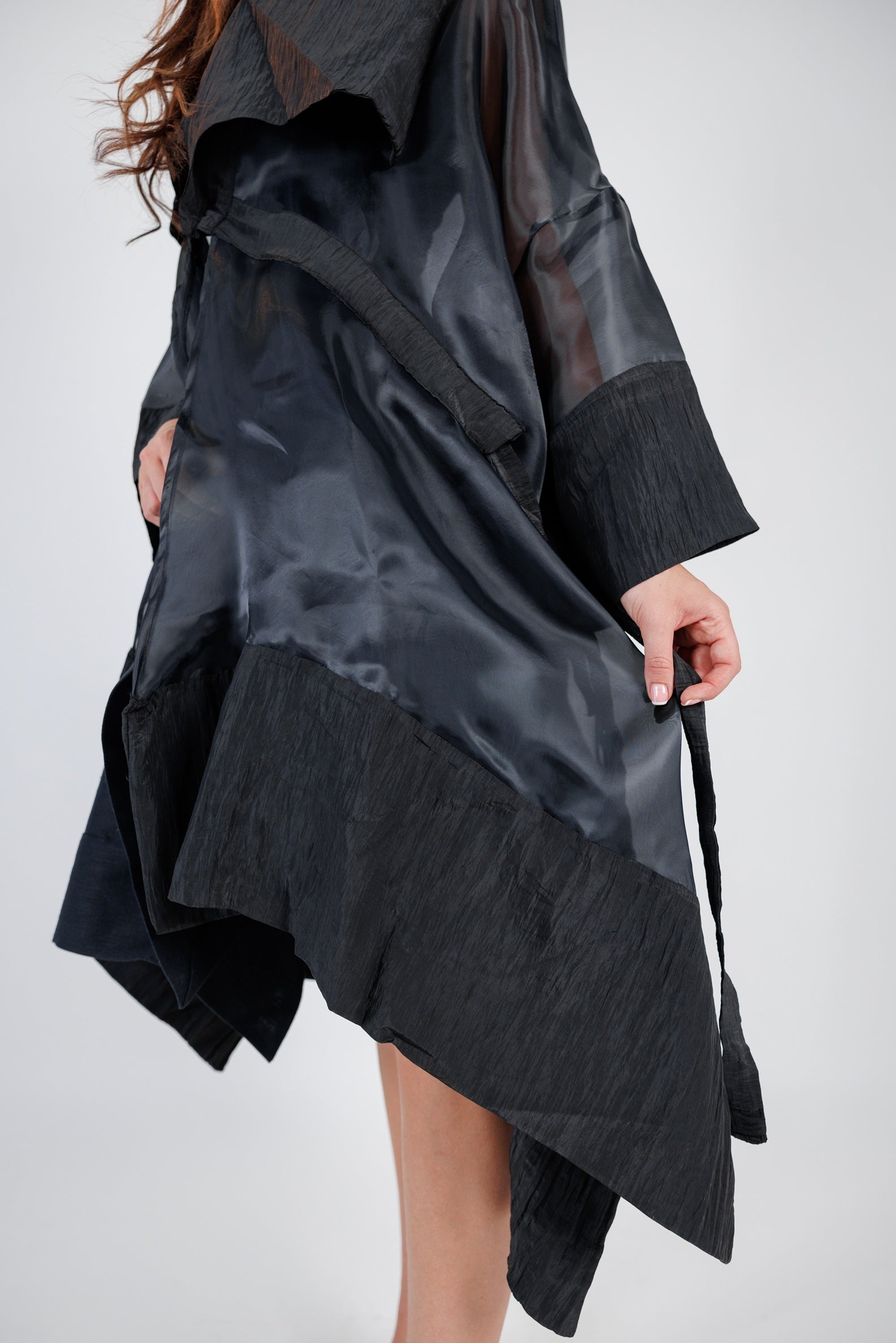 Sheer Cardigan - Black