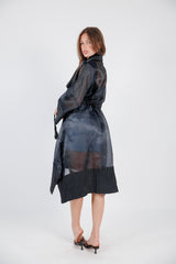 Sheer Cardigan - Black