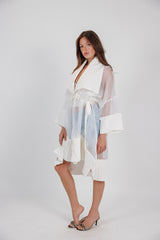 Sheer Cardigan - White