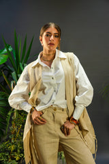 Bella Vest - Beige