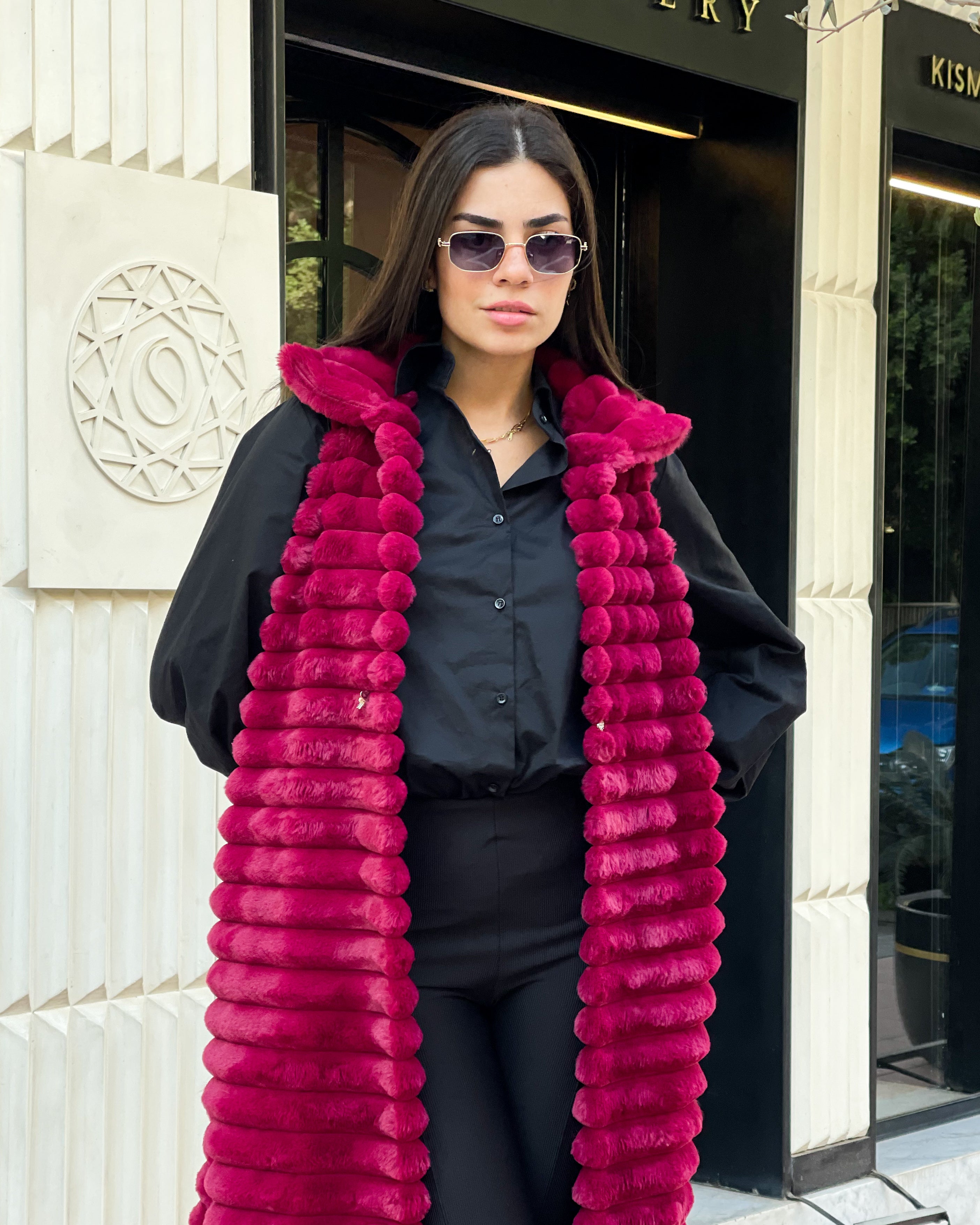 Fleece Fur Coat