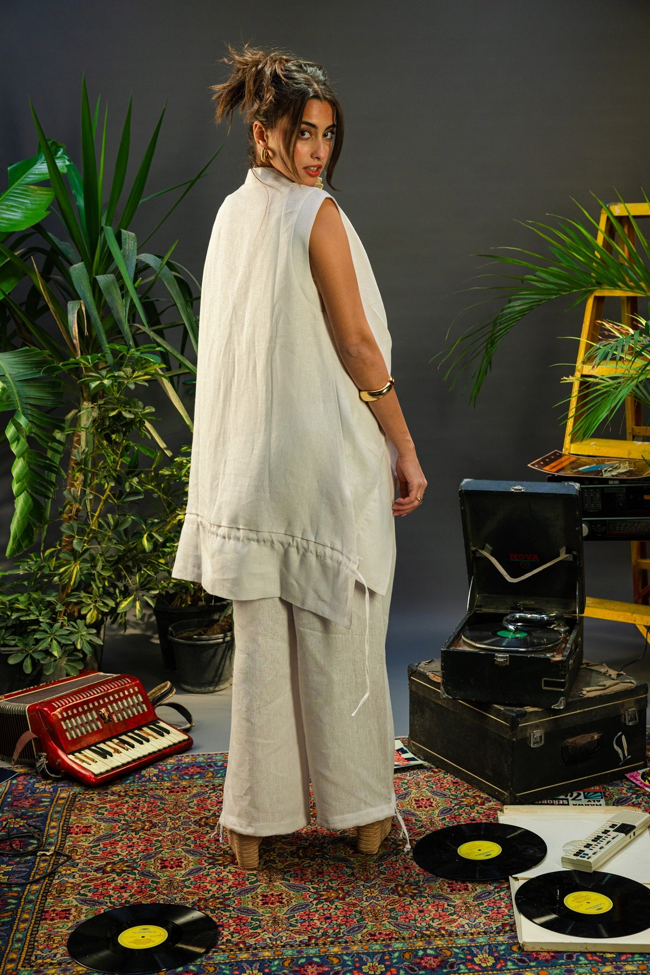 Bella Pant - White