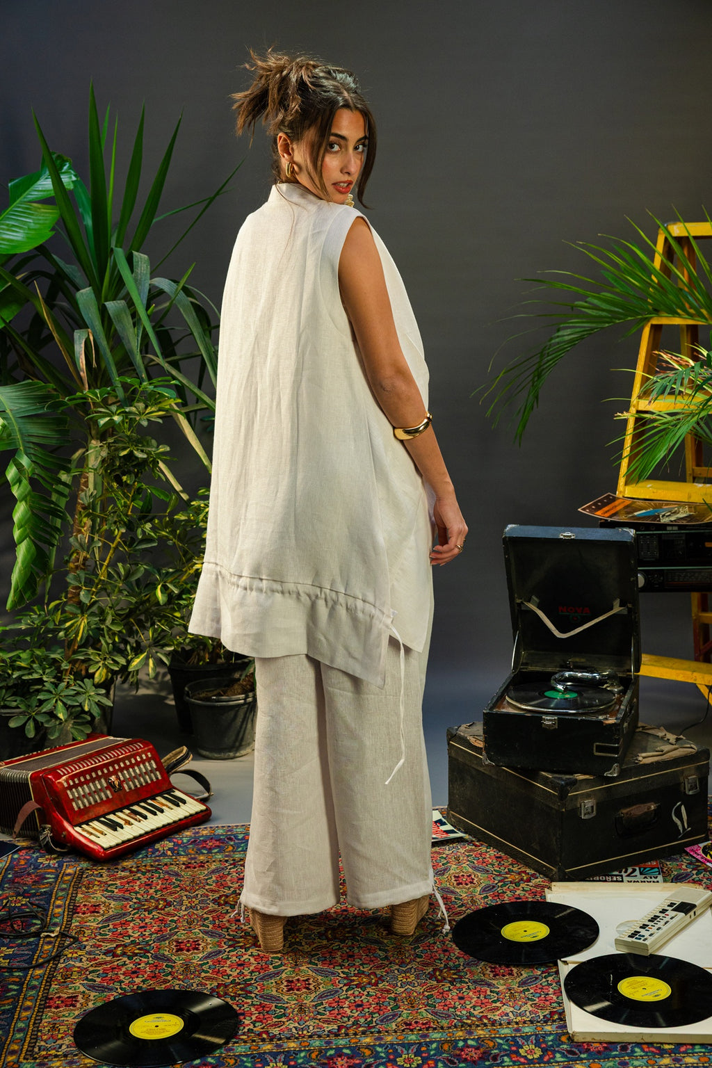 Bella Pant - White
