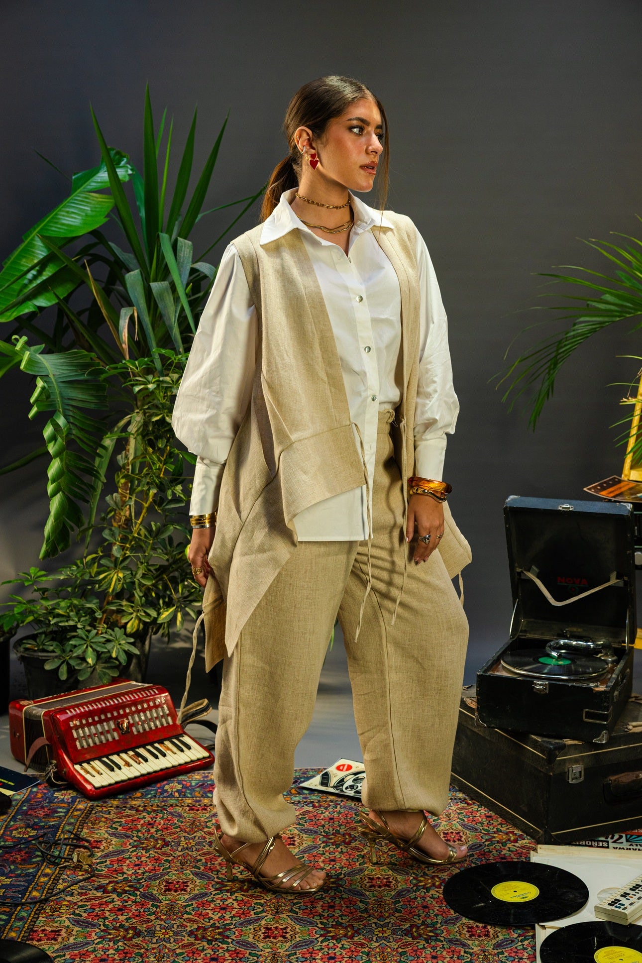 Bella Pant - Beige