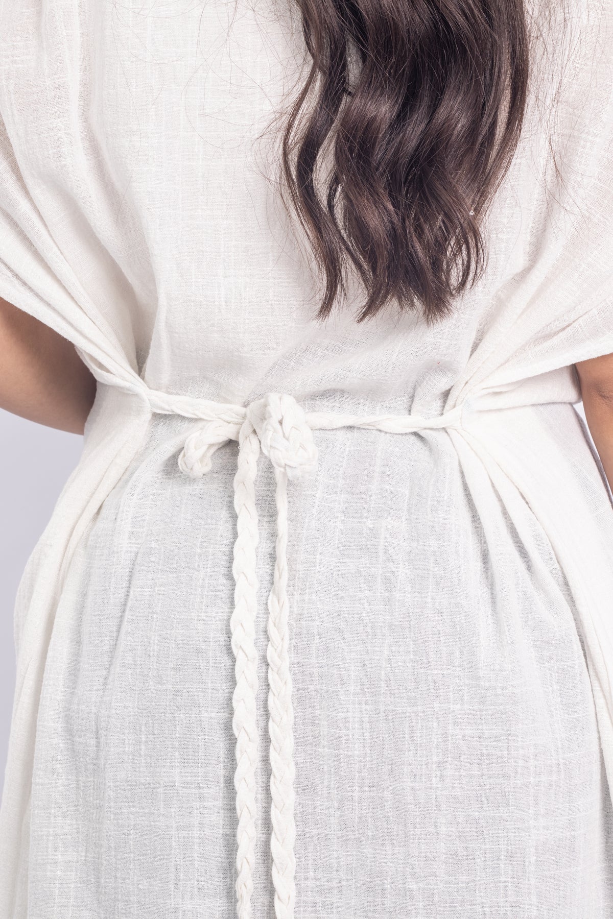 Braided cardigan